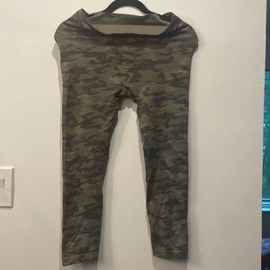 SPANX look at me now cropped leggings sz 1X